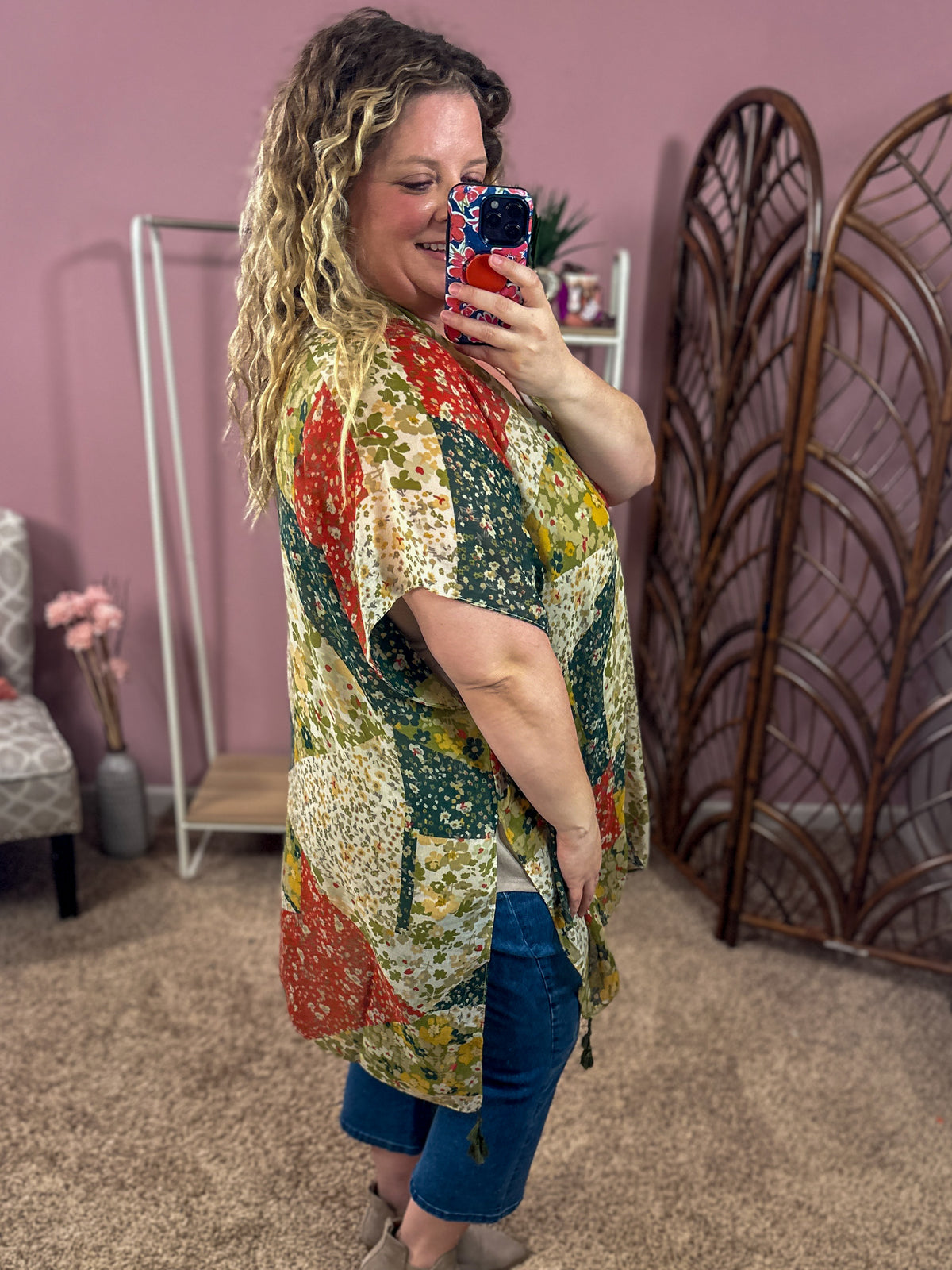 Patchwork Autumn Kimono