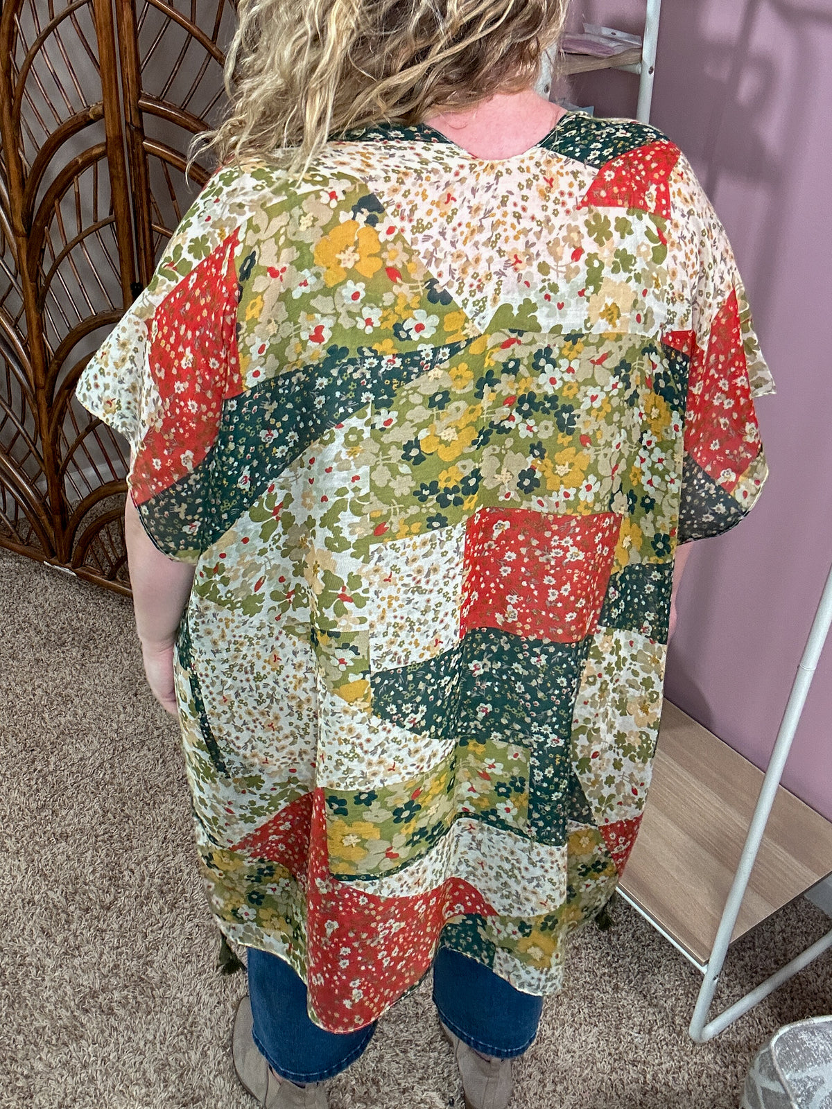 Patchwork Autumn Kimono