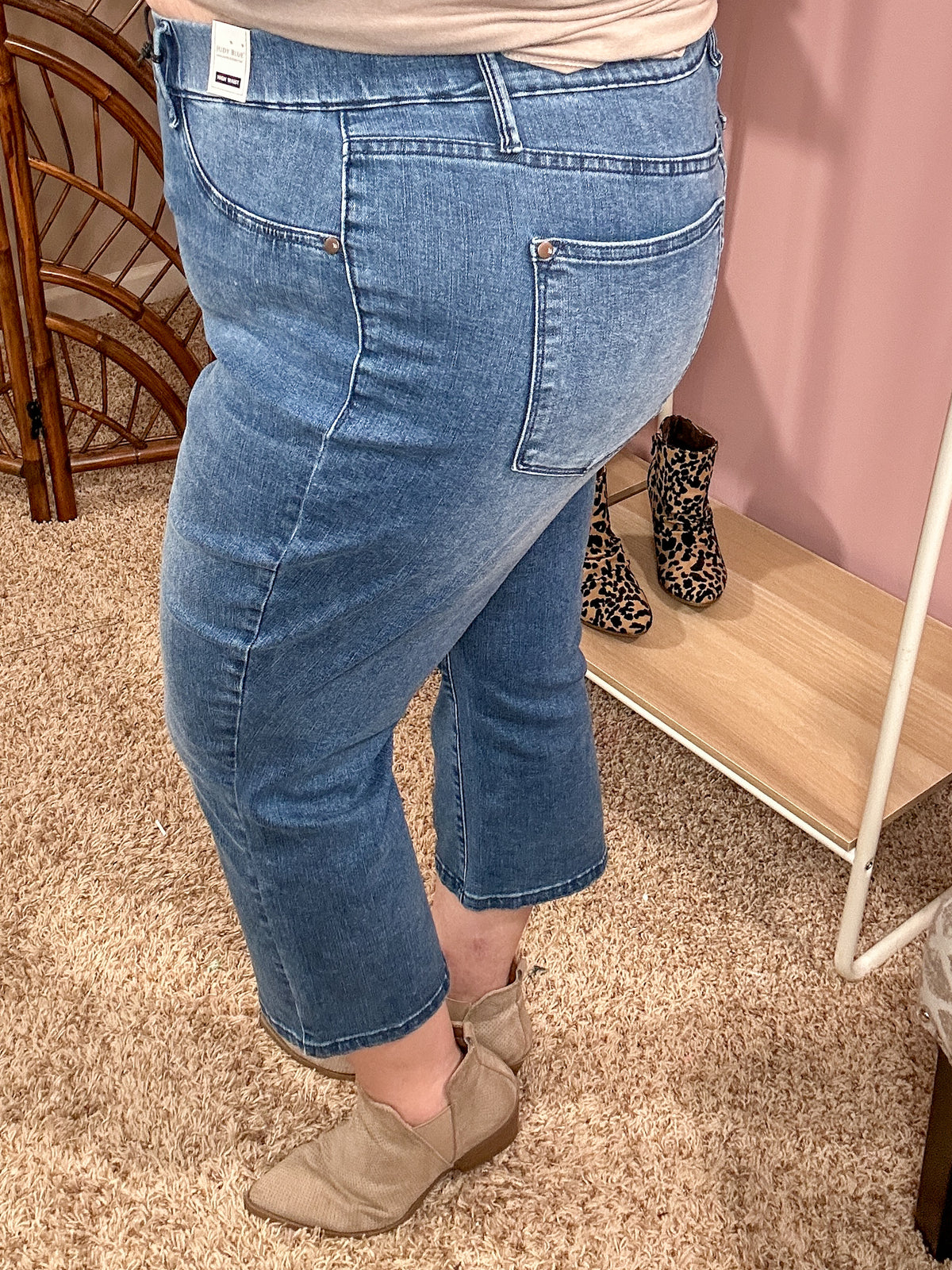 Made for Me Pull On &quot;Cooling&quot; Jegging Capris - Judy Blue