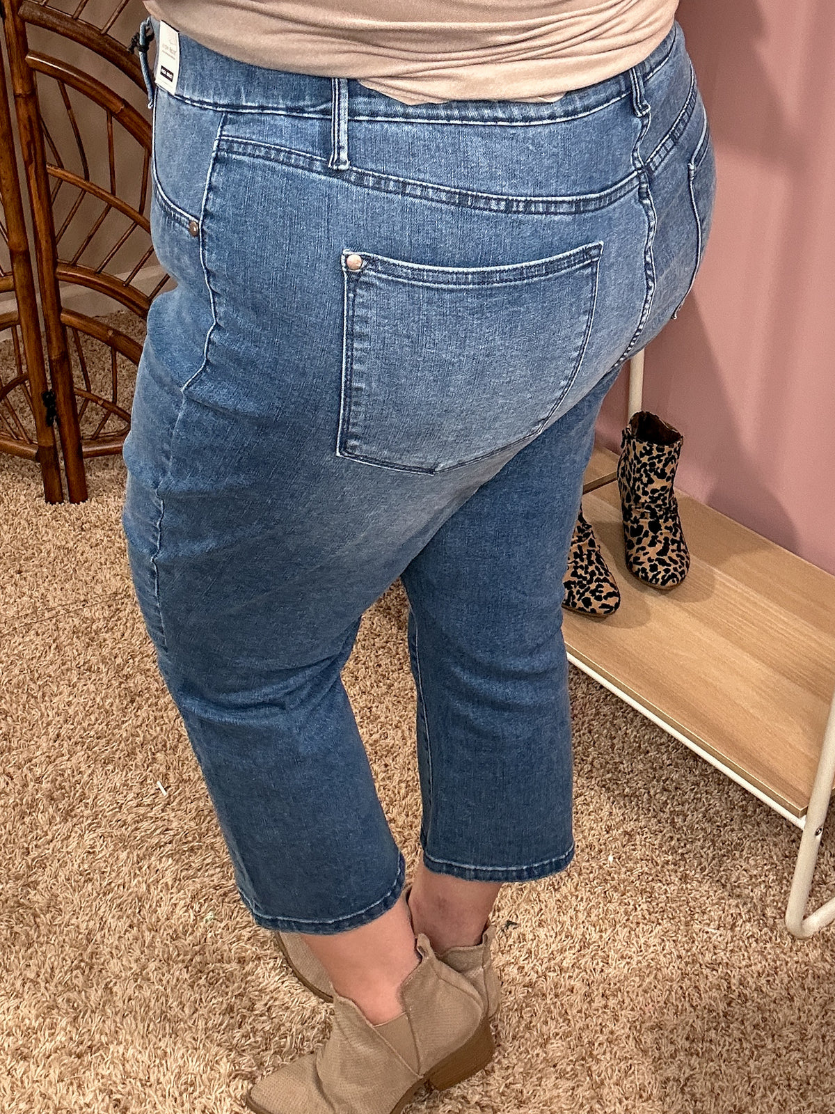 Made for Me Pull On &quot;Cooling&quot; Jegging Capris - Judy Blue