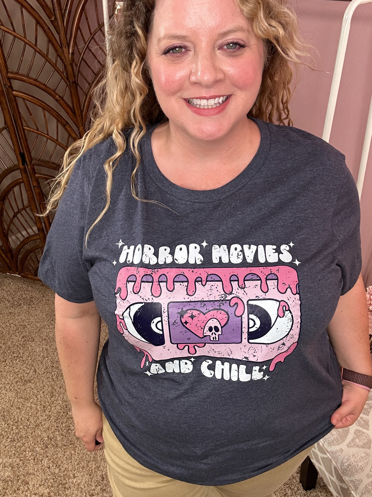 Horror Movies and Chill Graphic Tee