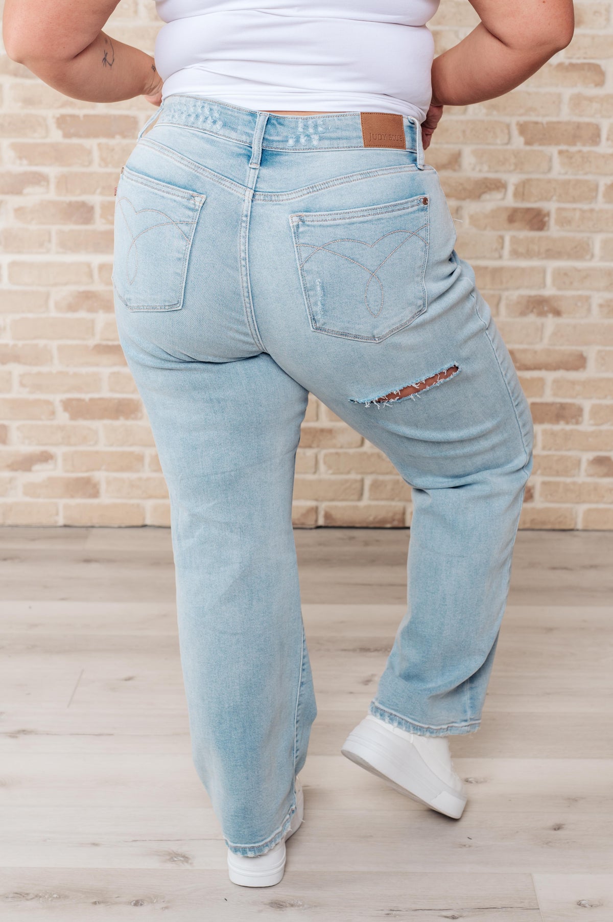 Parker High Rise 90&#39;s Straight Jeans